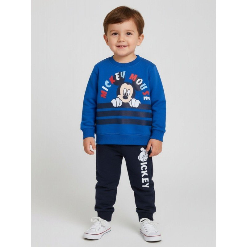 بيجامة ولادية قطعتين فوتر