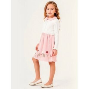 طقم بناتي قطعتين تنورة و بلوزة