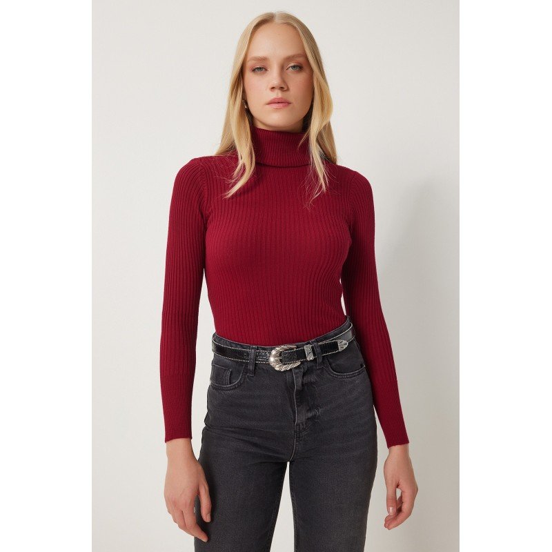 بلوز هانيك شتوي لون احمر