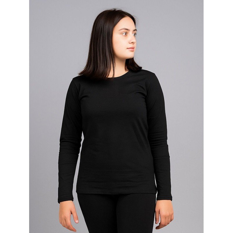 بلوزة ستاتية لون أسود