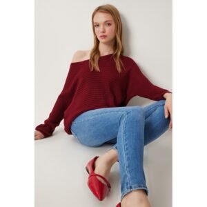 بلوزة صوف خفيف شتوية One Size