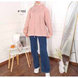 بلوزة للصبايا لون زهري شتوية من Sami Boutiqe