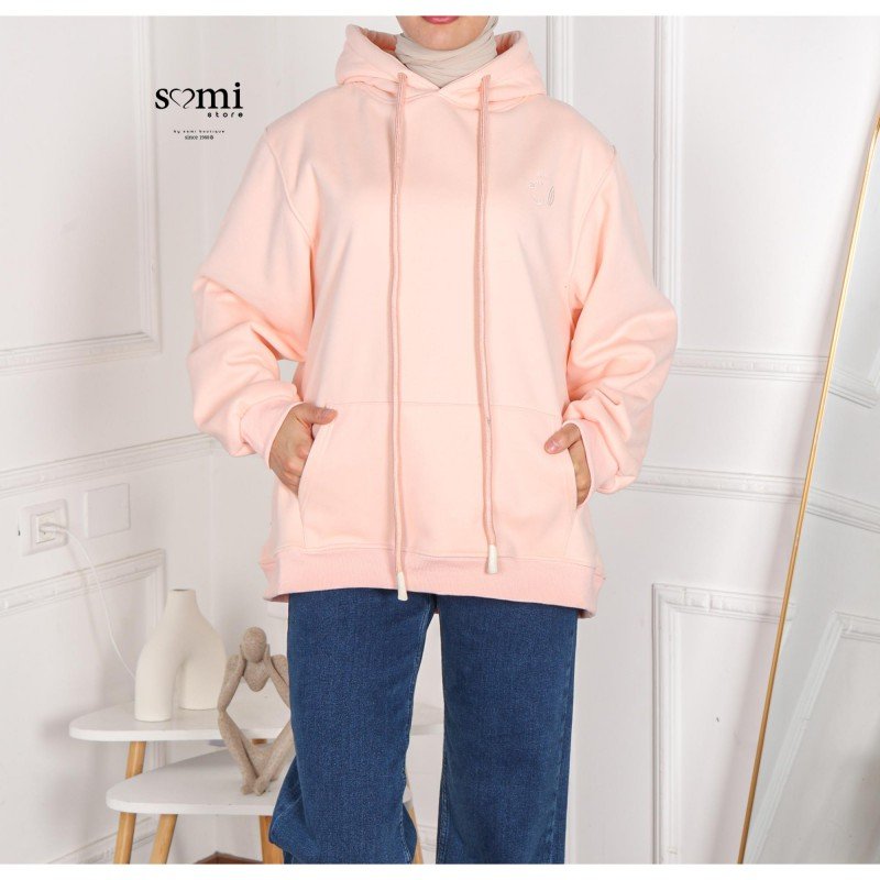 بلوزة للصبايا لون زهري شتوية من Sami Boutiqe