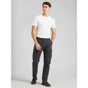 بنطال رجالي لون رمادي