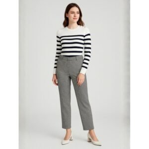 بنطلون ستاتي قماش كاروهات