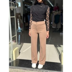 بنطلون ستاتي لون بيج