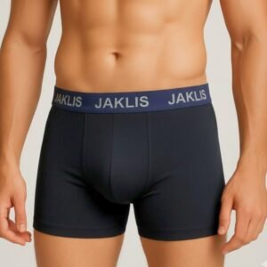 بوكسر طويل لون كحلي قطن من جقليص صناعة سوريا