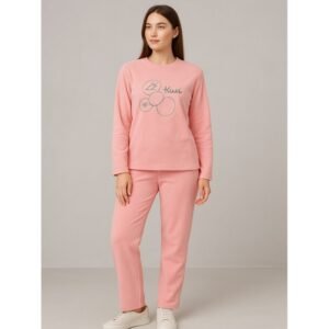 بيجامه ستاتي شتوي لون زهري