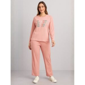 بيجامه ستاتي شتوي لون زهري