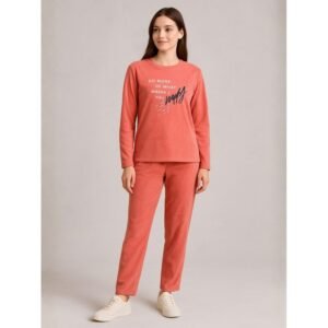 بيجامه ستاتي شتوي لون زهري