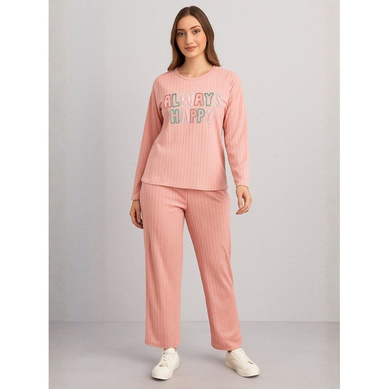 بيجامه ستاتي شتوي لون زهري