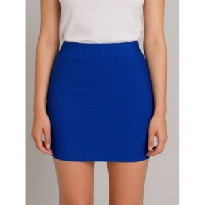 تنورة نسائية لون أزرق