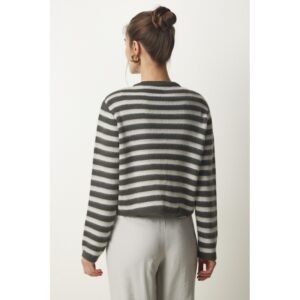 جرزة ستاتي شتوي لون سكني غامق مخطط سكني فاتح Happiness İstanbul