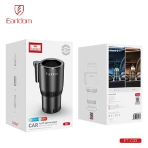 حامل أكواب إلكتروني داخل السيارة يستخدم لتسخين أو تبريد المشروبات والحفاظ على درجة حرارتها cup cool heat c03 car holder