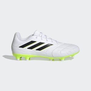حذاء اديداس كوبا بيور 3 للرجال لون أبيض ونعل أخضر- adidas Unisex Copa Pure.3 FG  Boots  - White