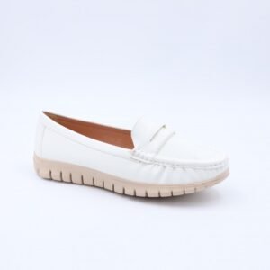 حذاء كاجوال ستاتي طبي لون أبيض