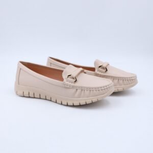 حذاء كاجوال ستاتي طبي لون بيج