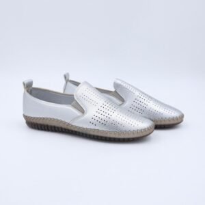 حذاء كاجوال ستاتي طبي لون فضي