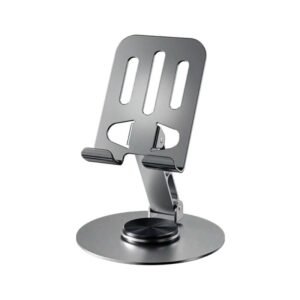 حمالة هاتف مكتبية - تصميم معدني جميل