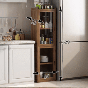 خزانة خشبية عملية وأنيقة