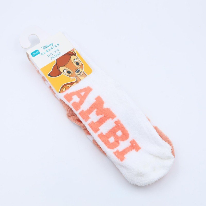 زوج جرابين بيتي شتوي DISNEY- BAMBI نمرة 27-30