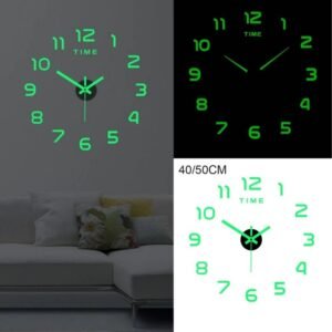 ساعة حائط أرقام 3D