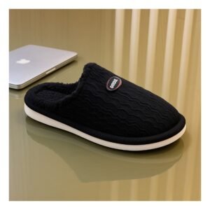 سليبر شتوي رجالي لون أسود