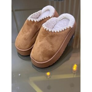 سليبر شتوي ستاتي لون بني