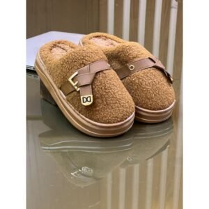 سليبر شتوي ستاتي لون بني