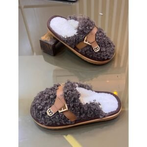 سليبر شتوي ستاتي لون بني