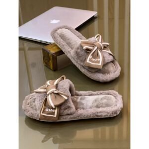 سليبر شتوي ستاتي لون بيج