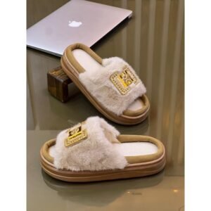 سليبر شتوي ستاتي لون بيج