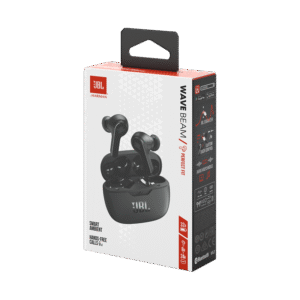 سماعات اذن لاسلكية من جي بي ال لون أسود-JBL Wave Beam True wireless earbuds