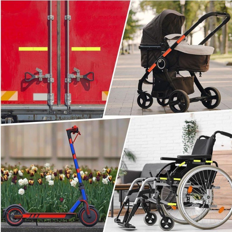 شريط عاكس للسيارة ملصقات للسلامة