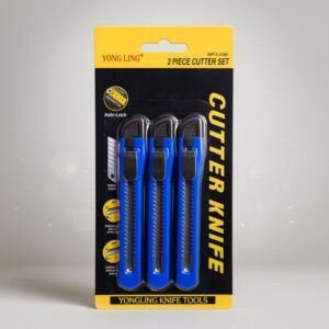 شفرة طقم سكاكين معدنية حادة (3 قطع)