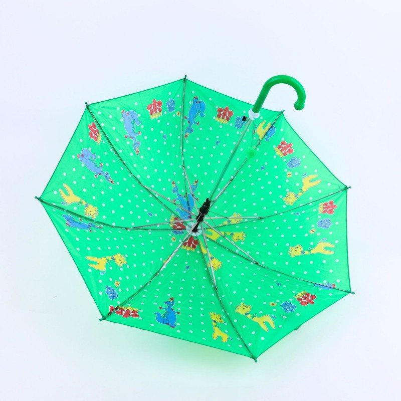 شمسية أطفال لون أخضر