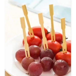 شوك خشبية للفواكه 50 حبة 2*7*90 ملم