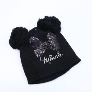 طاقية للأطفال لون أسود