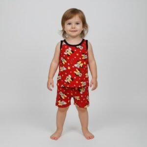 طقم بناتي شباح مع شورت