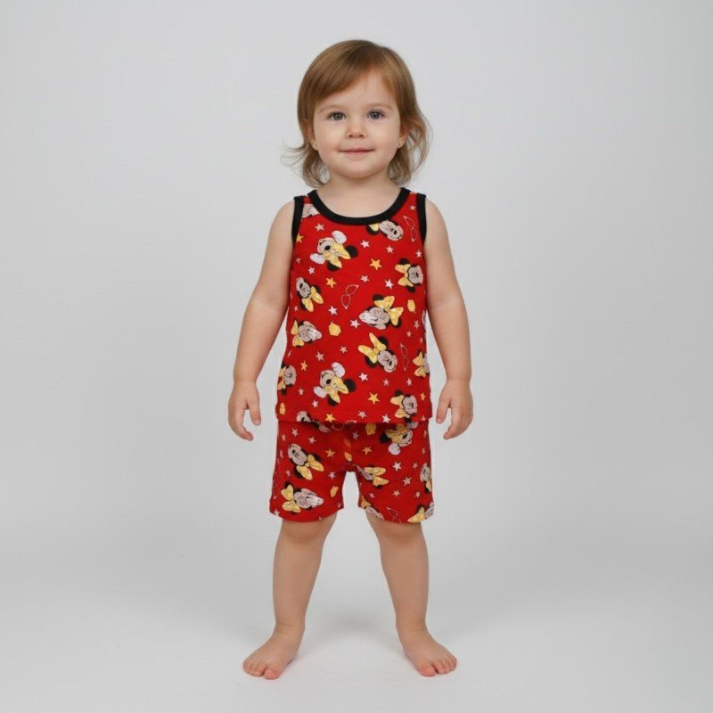 طقم بناتي شباح مع شورت