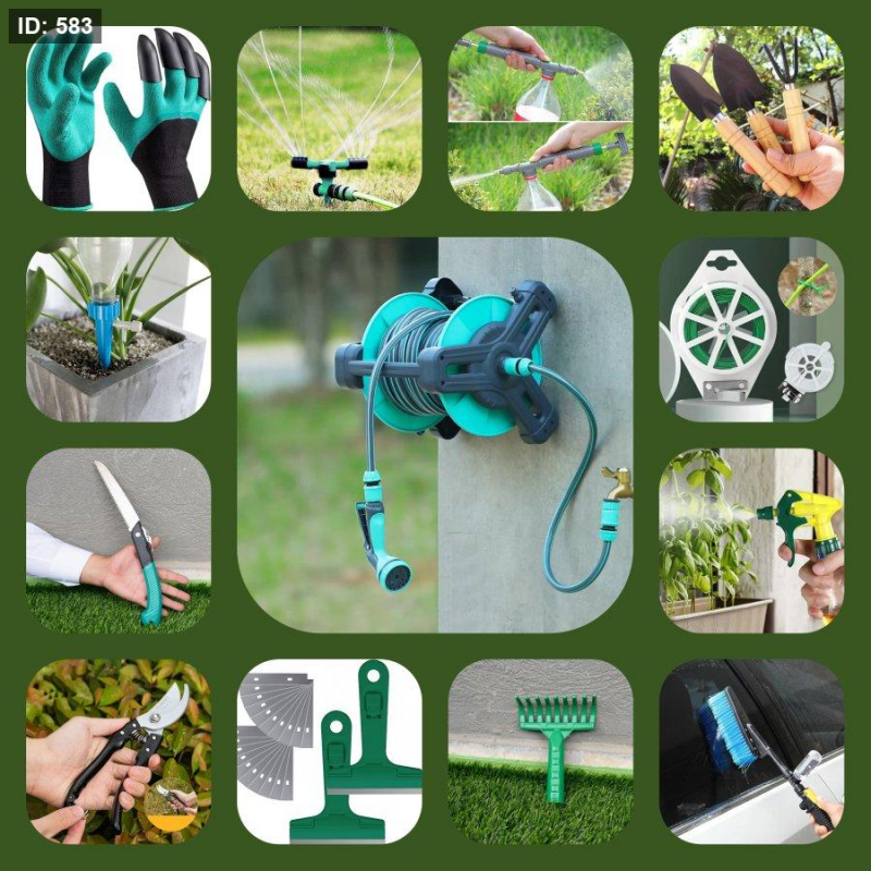 طقم الحديقة الملكي من ماركة Daly عدة قطع - Image 3