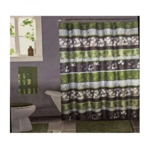 طقم حمام ٧ قطع (برداية و بشاكير و دعاسات و غطاء تواليت )