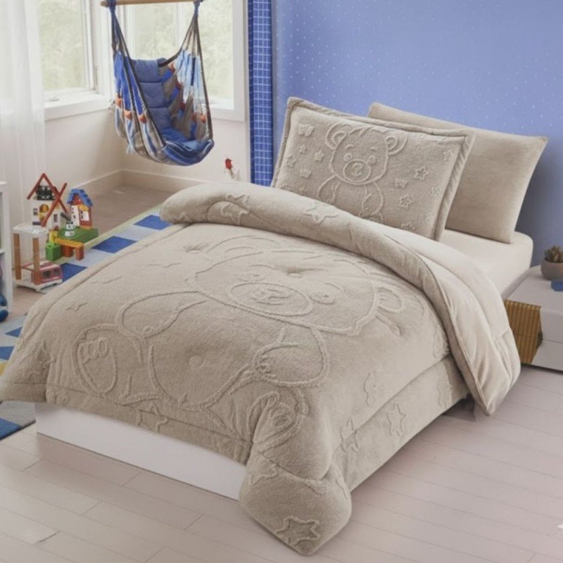 طقم لحاف شتوي مفرد ونصف 4 قطع شتوي موديل KARMA من DAMRA