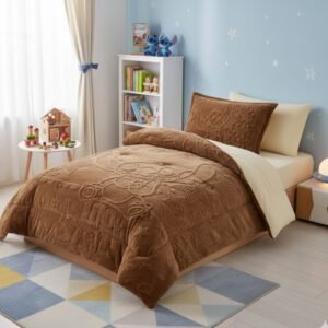 طقم لحاف شتوي مفرد ونصف 4 قطع شتوي موديل KARMA من DAMRA