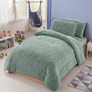 طقم لحاف شتوي مفرد ونصف 4 قطع شتوي موديل KARMA من DAMRA