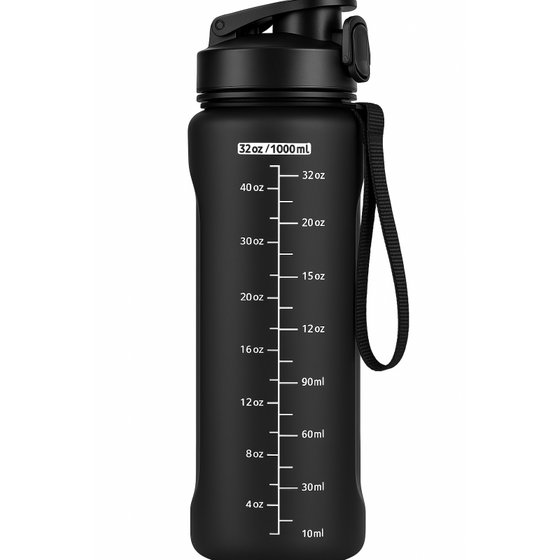 قارورة مطرة مياه رياضية سعة 1000 مل