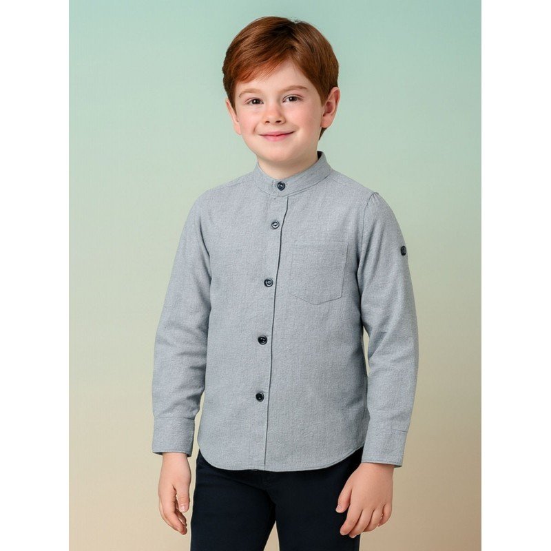 قميص ولادي لون سكني