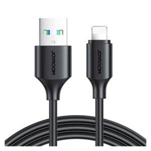 كابل شحن ونقل بيانات سريع يو اس بي - لايتينغ 1 متر ماركة جويروم العالمية