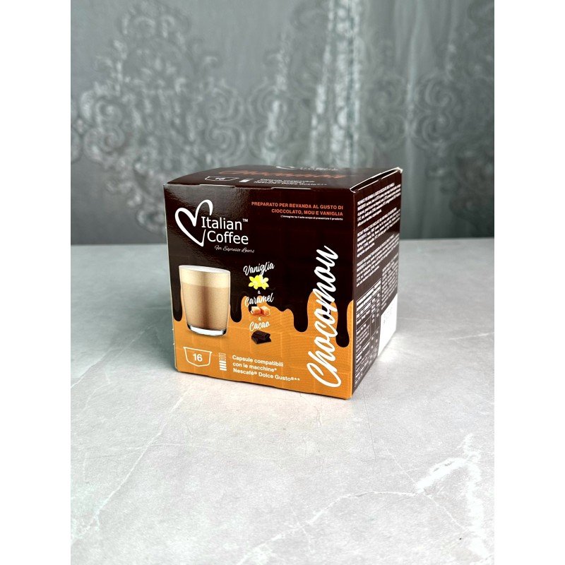 كبسولات دولشي جوستو CHOCOMOU (16 كبسولة)