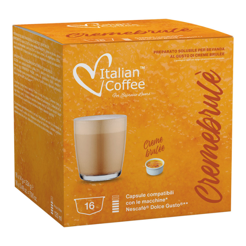 كبسولات دولشي جوستو CREMEBRULE (16 كبسولة)